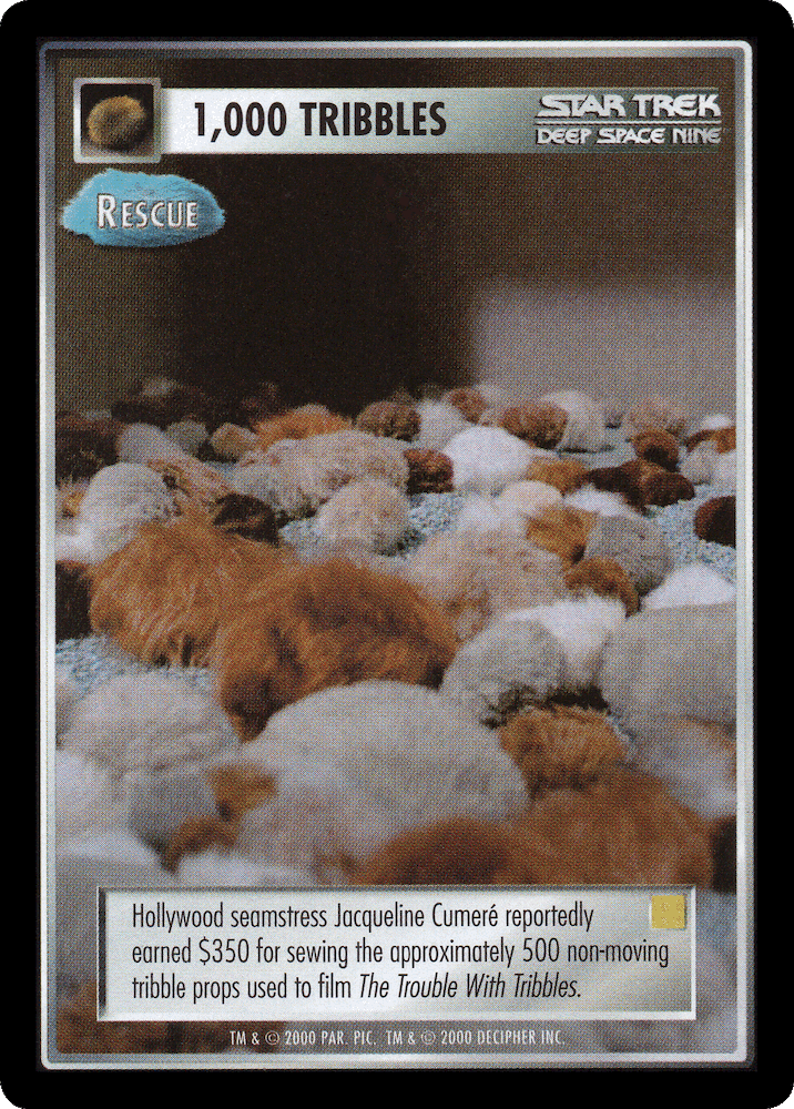 1,000 Tribbles - Rescue (Yellow)